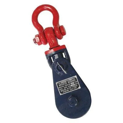 Snatch Block - Wire Rope W/Shackle 3