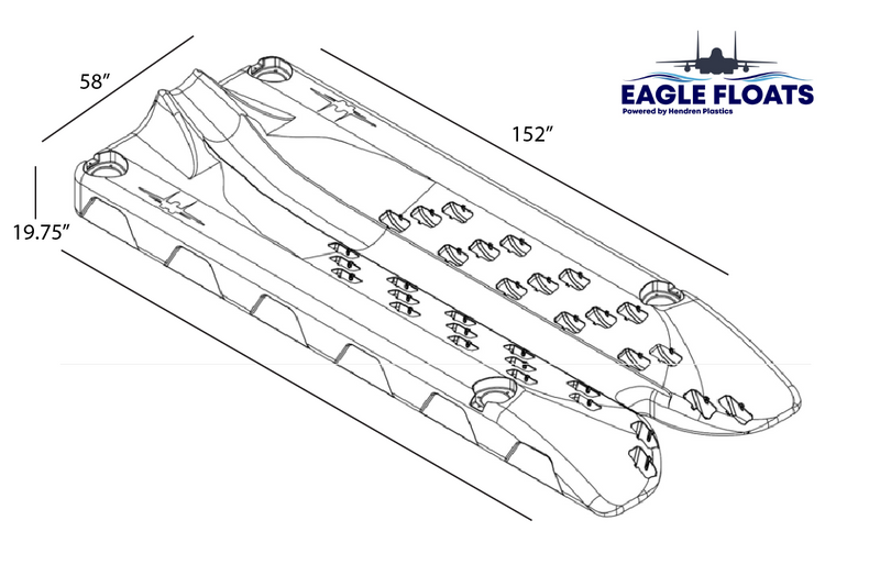 Load image into Gallery viewer, Eagle Port - Molded Jet Ski Port