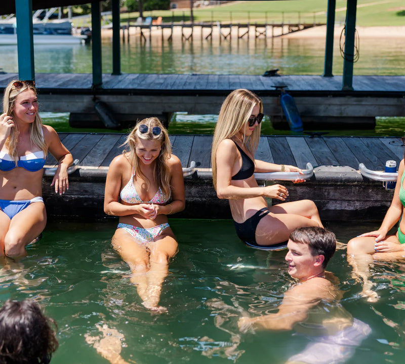 Load image into Gallery viewer, LakeEze Swim Stool for Snap Dock