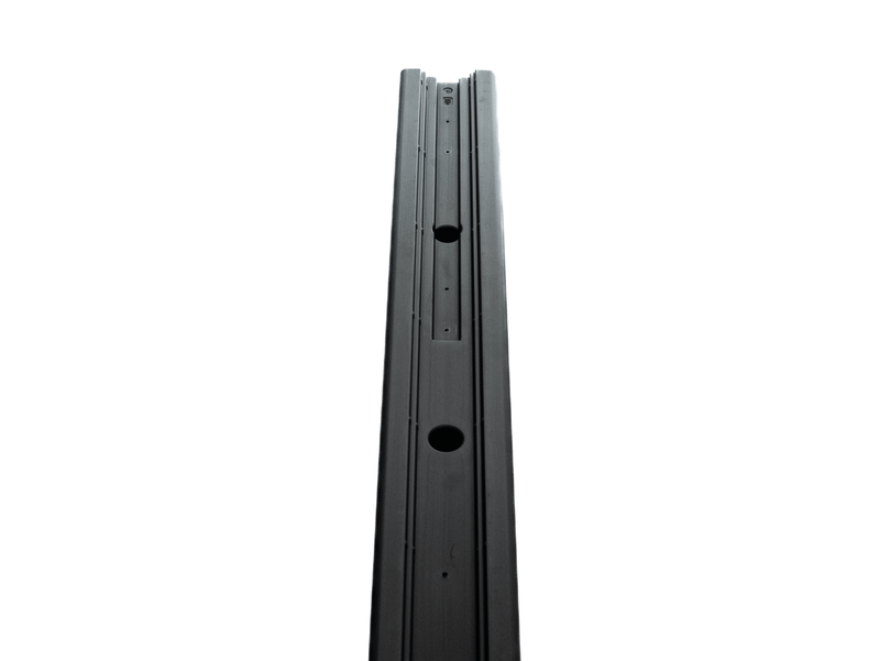 Load image into Gallery viewer, Post Cushion | Black | 2" & 2.5" Cutout | 3' x 5"