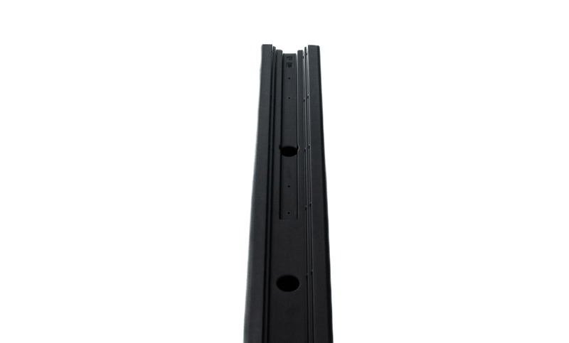 Load image into Gallery viewer, Post Cushion | Black | 2" & 2.5" Cutout | 3' x 5"