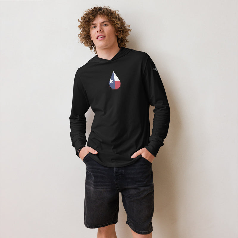 Load image into Gallery viewer, Hooded long-sleeve tee