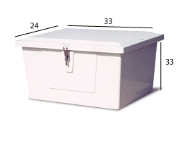 Load image into Gallery viewer, 324 Dock Box Dimensions