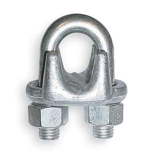 Galvanized Cable Clamp - 7/16