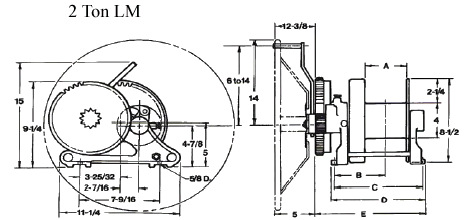 Load image into Gallery viewer, Wintech LM-16 2 Ton Handheld Winch
