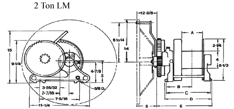 Load image into Gallery viewer, Wintech LM-10 2 Ton Handheld Winch