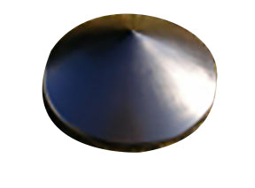 15" Black Cone Shaped Pile Cap