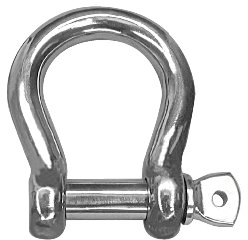 Stainless Steel Shackle - 5/16" [SHACK516ss]