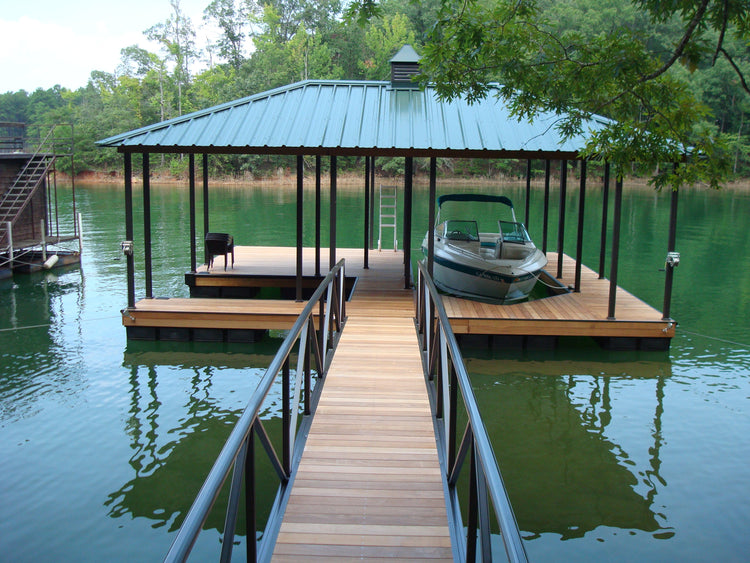 floating dock frames and accessories
