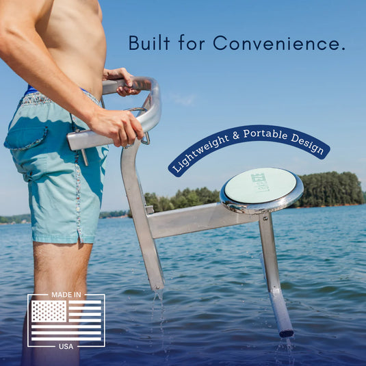 LakeEze Swim Stool for Snap Dock