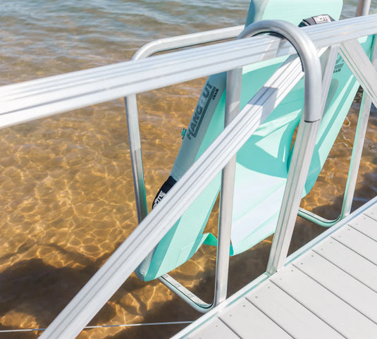 LakeEze Ramp Rack - Mill Finish