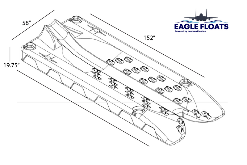 Load image into Gallery viewer, Eagle Port - Molded Jet Ski Port
