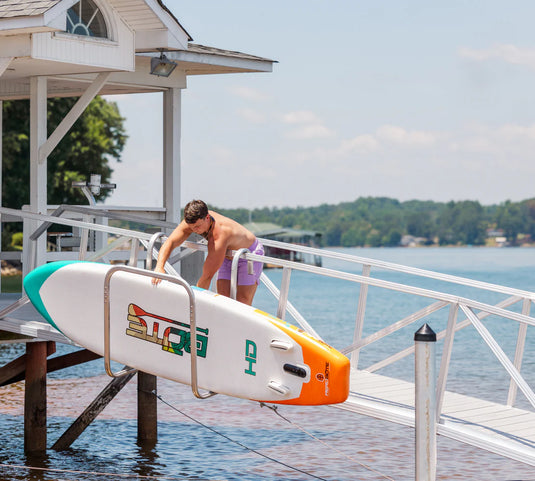 LakeEze Ramp Rack - Mill Finish