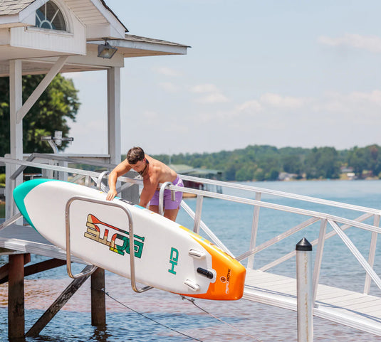 LakeEze Ramp Rack - Mill Finish