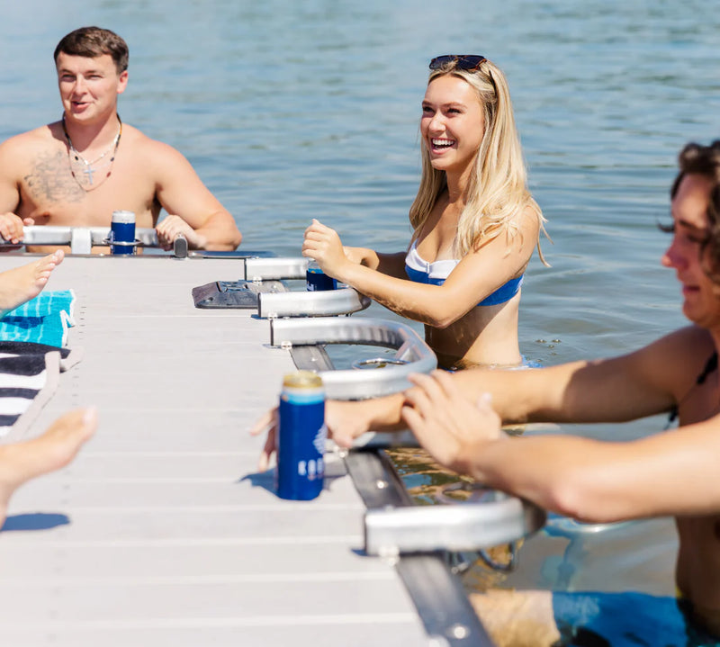 Load image into Gallery viewer, LakeEze Swim Stool for Snap Dock
