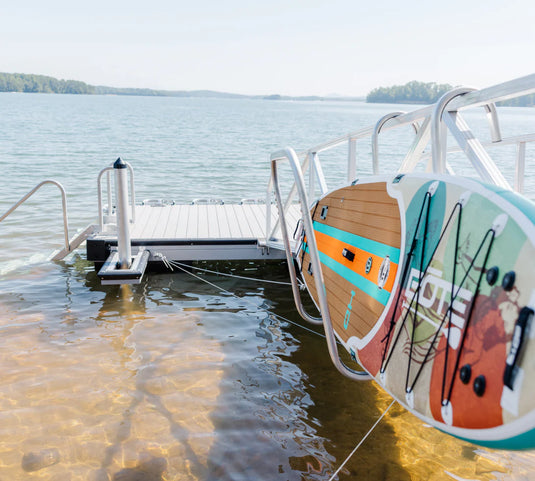 LakeEze Ramp Rack - Mill Finish
