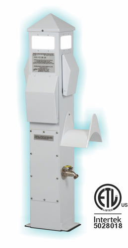 36 INCH DOCK MOUNT MARINE POWER PEDESTALS