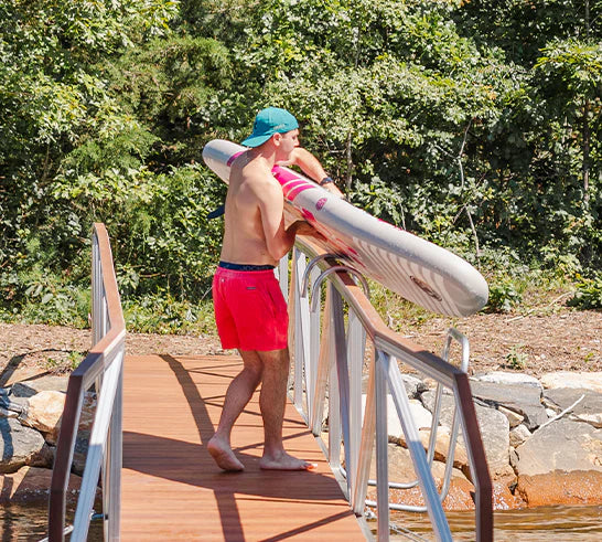 Load image into Gallery viewer, LakeEze Ramp Rack - Mill Finish
