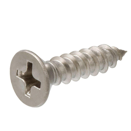10 x 1 1/4" Stainless Steel Screw (Box of 100)