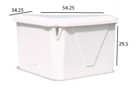 Load image into Gallery viewer, Model 430 Dock Box - Space Saver Triangle [430]
