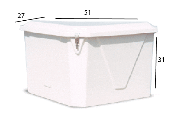 Load image into Gallery viewer, Model 432 Dock Box - Triangle [432]
