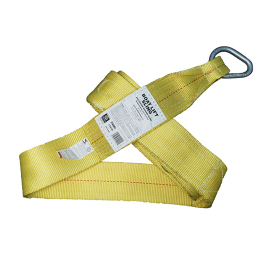 4" x 16' Poly Boat Lift Strap  YELLOW