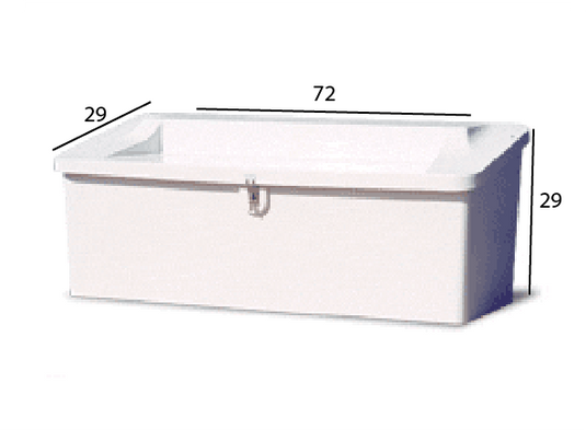 Model 600 Dock Box - Seat Top [600]