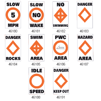 Hazard Markings for Buoys